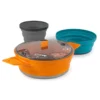 Sea To Summit X-Set 21 Turkjøkkensett (3 Deler) -Campingutstyr Salg 2024 0003666 sea to summit x set 21 orange 3pc pot 14l bowlmug
