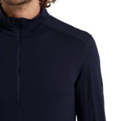 Icebreaker Oasis LS Half Zip Herre -Campingutstyr Salg 2024 104367401 5