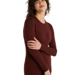 Icebreaker 200 Oasis LS Crewe (Dame) -Campingutstyr Salg 2024 104375064 2