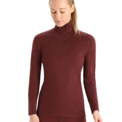 Icebreaker Oasis LS Half Zip Dame -Campingutstyr Salg 2024 104380064 1