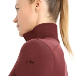 Icebreaker Oasis LS Half Zip Dame -Campingutstyr Salg 2024 104380064 5