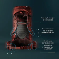 Gregory Baltoro 75 Liter Fjellsekk -Campingutstyr Salg 2024 142511 0413 14