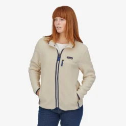 Patagonia Retro Pile Jacket Dame -Campingutstyr Salg 2024 22795 NAT CKH1 1