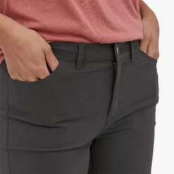 Patagonia Skyline Traveler Shorts Dame -Campingutstyr Salg 2024 57925 BLK SMPKT 2