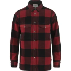 Canada Flanellskjorte (Herre) -Campingutstyr Salg 2024 7392158892006 fw18 i canada shirt m fjaellraeven 21