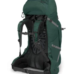 Osprey Aether Plus 70 Fjellsekk Herre -Campingutstyr Salg 2024 Aether Plus70 S21 SideBack Axo Green web