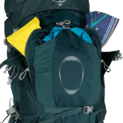 Osprey Ariel Plus 70 Fjellsekk Dame -Campingutstyr Salg 2024 Ariel Plus 70 S21 Detail6 Night Jungle Blue web
