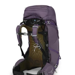 Osprey Aura AG 50 Tursekk Dame -Campingutstyr Salg 2024 AuraAG50 S22 SideBack EnchantmentPurple 10004018 web