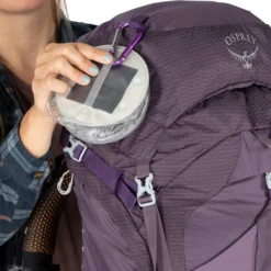 Osprey Aura AG 50 Tursekk Dame -Campingutstyr Salg 2024 AuraAG 50L S22 Detail6 EnchantmentPurple web