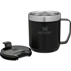 Stanley Classic Camp Mug 0,35L Termokrus -Campingutstyr Salg 2024 B2B Large PNG Classic Camp Mug 12oz M.Black Exploded 1800x1800 cc75c789 7ca2 4589 b196 bbc954fd13f1