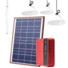 Home 600 Solar System (Solcellebelysning) -Campingutstyr Salg 2024 BRIGHT Home 600 Solar Home System pakelosning