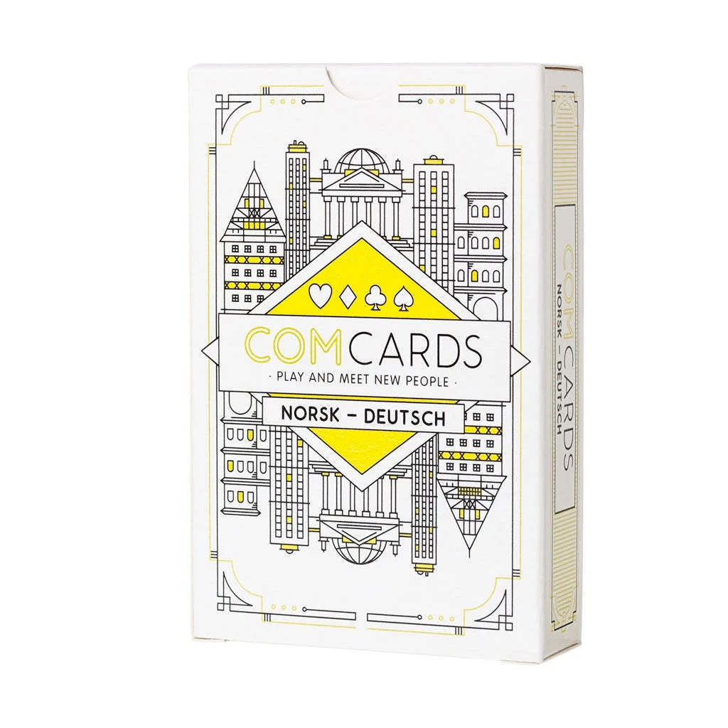 ComCards Kortstokk (Norsk-Tysk) 3 ComCards Kortstokk (Norsk-Tysk)