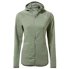 Craghoppers Nosilife Nilo Hooded Top Dame -Campingutstyr Salg 2024 Craghoppers NosiLife Nilo Hooded Top Hettegenser Dame Sage