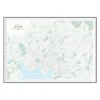 Bykart Oslo (50 X 70 Cm) -Campingutstyr Salg 2024 Dapa Maps Bykart Oslo 50x70 1