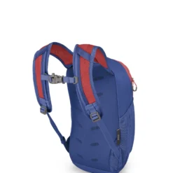 Osprey Daylite Kids -Campingutstyr Salg 2024 DayliteKids S23 SideBack SalmonPinkGentianBlue10005145 web