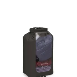 Osprey Dry Sack 20 W/window -Campingutstyr Salg 2024 DrySackWindow20L S23 Side Black10004952 web