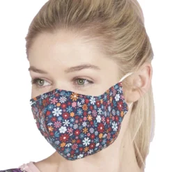 Eco Chic Munnbind M/ Karbondilter (miljøvennlig Alternativ) - Ditsy