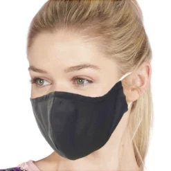 Munnbind M/karbonfilter (miljøvennlig Alternativ) - Black