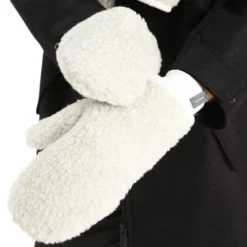 Icebreaker Realfleece Mittens Votter -Campingutstyr Salg 2024 FW22 Unisex RealFleece High Pile Mittens 0A59JY116 12 scaled