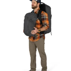 Osprey Farpoint 70 Reisesekk -Campingutstyr Salg 2024 Farpoint 70L F22 Detail3 TunnelVisionGrey web