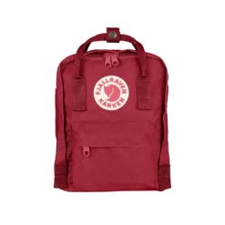 Kånken Mini Ryggsekk -Campingutstyr Salg 2024 Fjellreven Kanken Mini Ryggsekk Deep Red