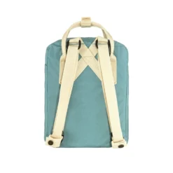Kånken Mini Ryggsekk -Campingutstyr Salg 2024 Fjellreven Kanken Mini Ryggsekk Sky Blue Light Oak bak