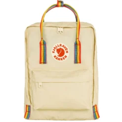 Kånken Rainbow Ryggsekk -Campingutstyr Salg 2024 Fjellreven Kanken Rainbow Light Oak Rainbow Pattern