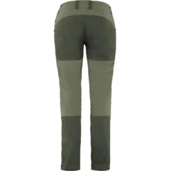 Keb Curved Turbukse (Dame) -Campingutstyr Salg 2024 Fjellreven Keb Trousers Curved Turbukse Dame Deep Forest Laurel Green baksiden