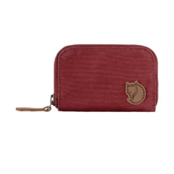 Zip Card Kortholder -Campingutstyr Salg 2024 Fjellreven Zip Card Holder Bordeaux Red