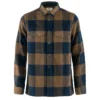 Canada Flanellskjorte (Herre) -Campingutstyr Salg 2024 Fjellreven Canada Flanellskjorte Herre Chestnut Dark Navy