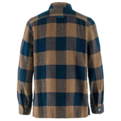 Canada Flanellskjorte (Herre) -Campingutstyr Salg 2024 Fjellreven Canada Flanellskjorte Herre Chestnut Dark Navy bak