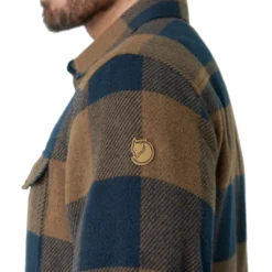 Canada Flanellskjorte (Herre) -Campingutstyr Salg 2024 Fjellreven Canada Flanellskjorte Herre modell profil