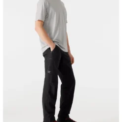 Arcteryx Gamma LT Pant Herre -Campingutstyr Salg 2024 Gamma LT Pant Black Side View Right