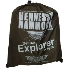 Explorer Deluxe XL Asym Zip Hengekøye -Campingutstyr Salg 2024 Hennessey Hammock Deluxe Expedition Asym Zip salgspakke