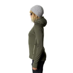 Houdini Power Houdi Hettegenser (Dame) -Campingutstyr Salg 2024 Houdini Power Houdi Hettegenser Dame Willow Green modell profil