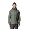 Houdini Moonwalk Jakke (Herre) -Campingutstyr Salg 2024 Houdini Moonwalk Jakke Herre Baremark Green modell front
