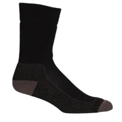 Icebreaker Hike+ Medium Crew Ullsokker (Herre) -Campingutstyr Salg 2024 Icebreaker Anatomica Hike Medium Cushion Crew Herre Black Mink Monsoon