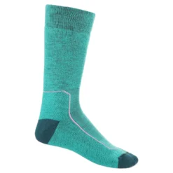 Icebreaker Hike+ Light Crew Ullsokker (Dame) -Campingutstyr Salg 2024 Icebreaker Hike Light Cushion dame Fresh Green Glory