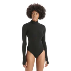 Icebreaker Queens LS High Neck Bodysuit (Dame)
