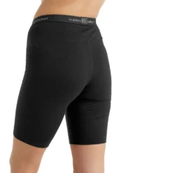 Icebreaker 200 Oasis Shorts (Dame) -Campingutstyr Salg 2024 Icebreaker 200 Oasis Shorts Dame Black bak detalj