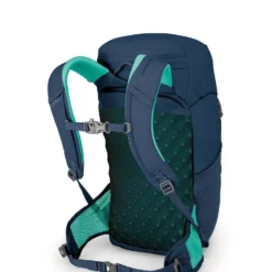 Osprey Jet 18 Barnesekk -Campingutstyr Salg 2024 Jet 18 S20 SideBack Wave Blue web