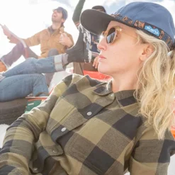 KAVU Organic Strapcap -Campingutstyr Salg 2024 KAVU Organic Strapcap modell skibakken