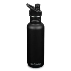 Klean Kanteen Classic 800ml Drikkeflaske (m/Sport Cap) -Campingutstyr Salg 2024 Klean Kanteen Classic 800ml Drikkeflaske Black