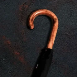 KNIRPS T.771 Long Automatic Paraply -Campingutstyr Salg 2024 Knirps T771 Long Paraply Black treskaft