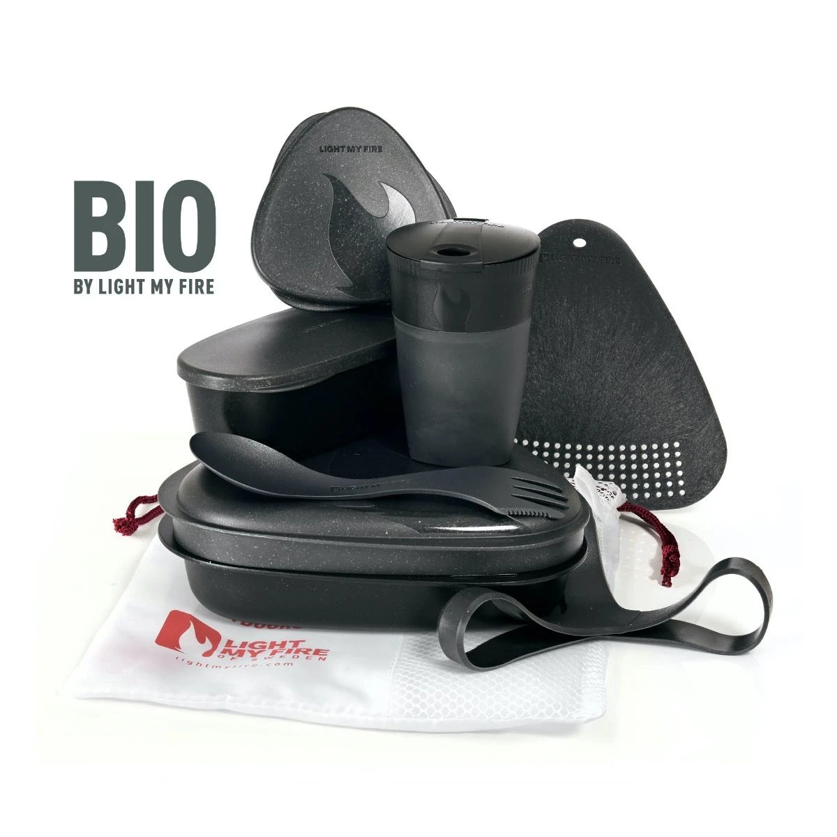 Light My Fire MealKit BIO 8pcs Turdekketøy 4 Light My Fire MealKit BIO 8pcs Turdekketøy - Bilde 2