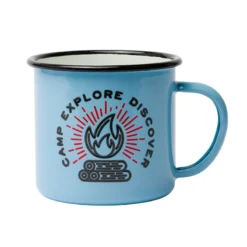 Emaljekopp "Camp Explore"