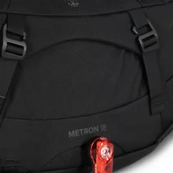 Osprey Metron 18 Messenger -Campingutstyr Salg 2024 Metron 18L F22 Detail2 Black web