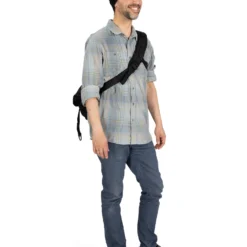 Osprey Metron 18 Messenger -Campingutstyr Salg 2024 Metron 18L F22 OnBody3 Black web