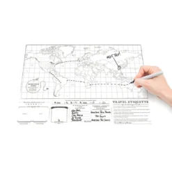 Scratch Map Original Travel Edition -Campingutstyr Salg 2024 Mini Scratch Map Of The World 03 1