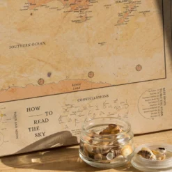 World Map Canvas (75 X 50 Cm) - Whisky -Campingutstyr Salg 2024 Miss Wood World Map Canvas 75x50 Whisky fakta detalj